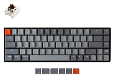 Беспроводная механическая клавиатура Keychron K6 Brown Беспроводная механическая клавиатура Keychron K6 Brown