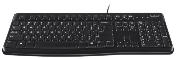 Клавиатура проводная Logitech Keyboard K120 EER Black USB Клавиатура проводная Logitech Keyboard K120 EER Black USB
