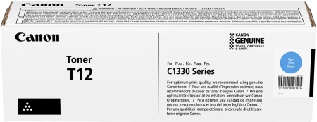 Картридж Canon T12 C голубой