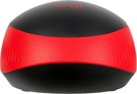 Мышь беспроводная Logitech M190, красный / черный