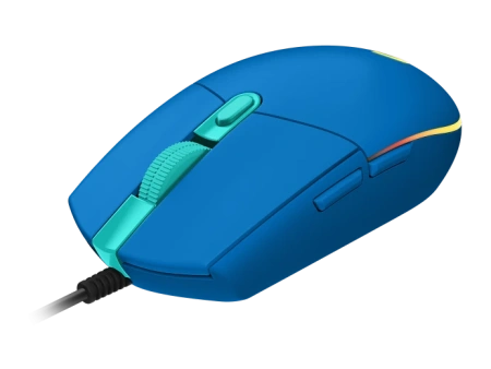 Мышь проводная Logitech G203 LIGHTSYNC RGB синий