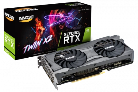 Видеокарта INNO3D GeForce RTX 3070 Twin X2 LHR