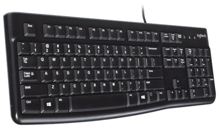 Клавиатура проводная Logitech Keyboard K120 EER Black USB