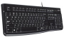 Клавиатура проводная Logitech Keyboard K120 EER Black USB