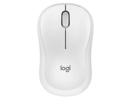 Мышь беспроводная Logitech M240 SILENT, белый