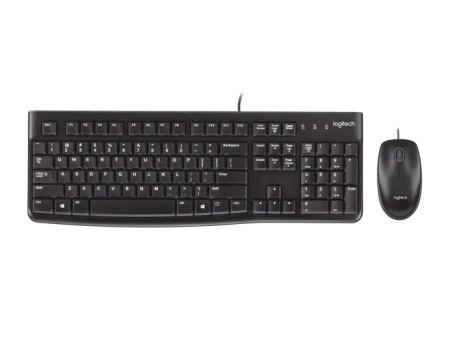 Клавиатура+мышь проводная Logitech MK120 черный Клавиатура+мышь проводная Logitech MK120 черный
