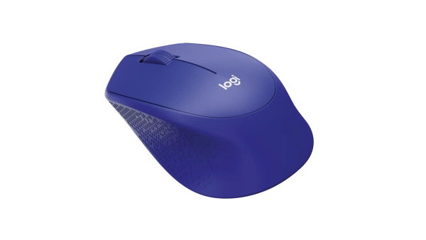 Мышь беспроводная Logitech M330 SILENT PLUS синяя