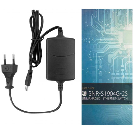 Коммутатор неуправляемый SNR-S1904G-2S