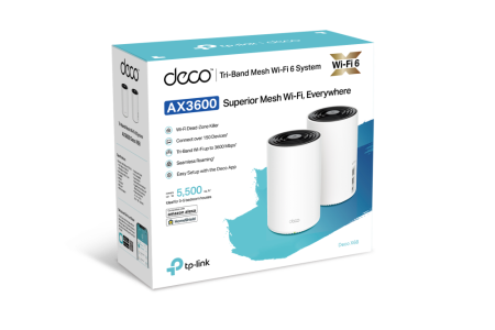 MESH-комплект TP-Link Deco X68 (2 pack)
