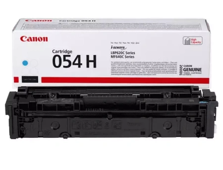 Картридж лазерный Canon 054H C голубой