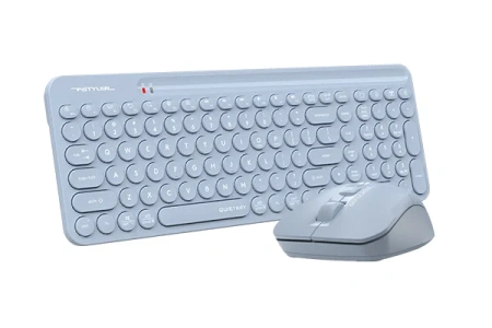 Клавиатура+мышь беспроводная A4Tech Fstyler FG3300 Air синий