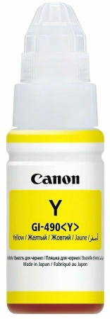 Чернила Canon GI-490 Y желтый (0666C001AB)