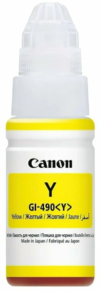 Чернила Canon GI-490 Y желтый (0666C001AB)