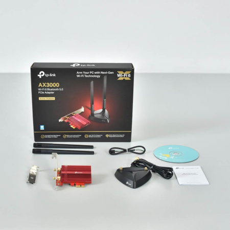 Wi-Fi адаптер + Bluetooth TP-LINK Archer TX3000E Wi-Fi адаптер + Bluetooth TP-LINK Archer TX3000E