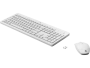 Комплект клавиатура+мышь беспроводная HP 230 белый (3L1F0AA)