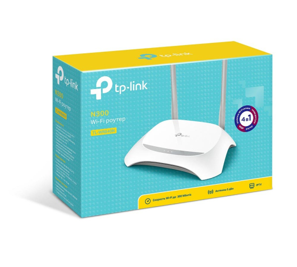 Wi-Fi роутер TP-LINK TL-WR840N Wi-Fi роутер TP-LINK TL-WR840N