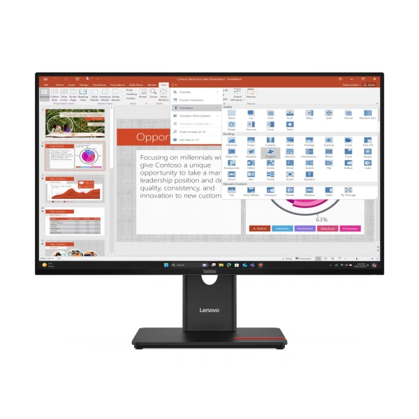 Монитор Lenovo ThinkVision T27-40 27" (64A5MAT6EU)