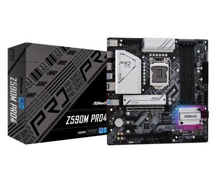 Материнская плата ASRock Z590M Pro4