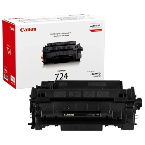 Картридж лазерный Canon 724H черный, с чипом