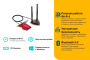 Wi-Fi адаптер + Bluetooth TP-LINK Archer TX3000E Wi-Fi адаптер + Bluetooth TP-LINK Archer TX3000E