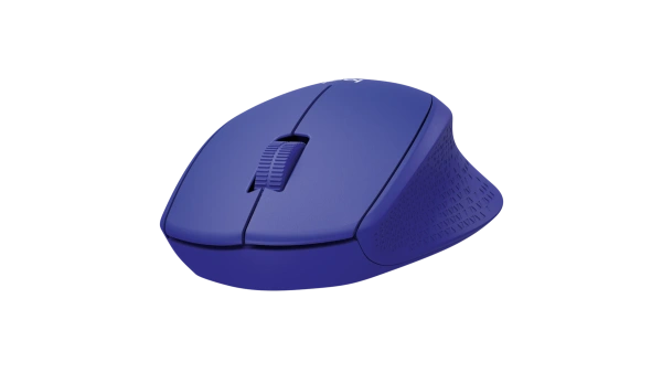 Мышь беспроводная Logitech M330 SILENT PLUS синяя