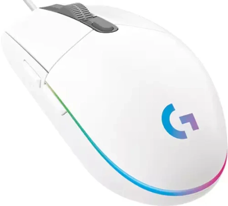 Мышь проводная Logitech G102 LIGHTSYNC, белый
