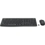 Комплект клавиатура+мышь беспроводная Logitech Combo MK295 Black