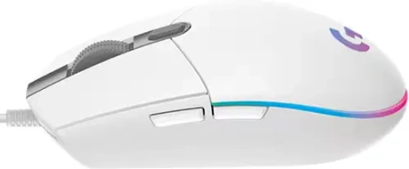 Мышь проводная Logitech G102 LIGHTSYNC, белый