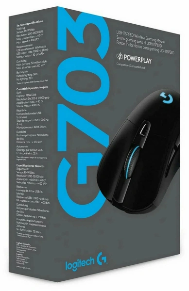 Мышь беспроводная Logitech G703 LIGHTSPEED Мышь беспроводная Logitech G703 LIGHTSPEED