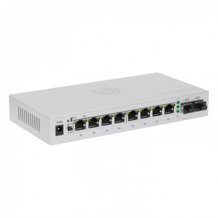 Неуправляемый POE коммутатор SNR-S1908GP-2S Неуправляемый POE коммутатор SNR-S1908GP-2S