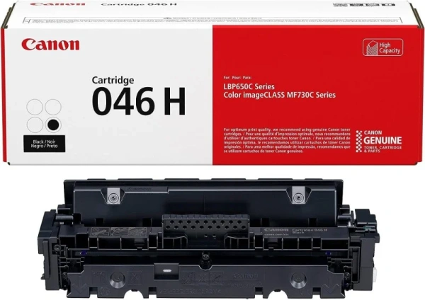 Картридж лазерный Canon 046H черный, с чипом Картридж лазерный Canon 046H черный, с чипом