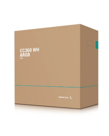 Корпус DEEPCOOL CC360 ARGB белый
