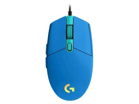 Мышь проводная Logitech G203 LIGHTSYNC RGB синий