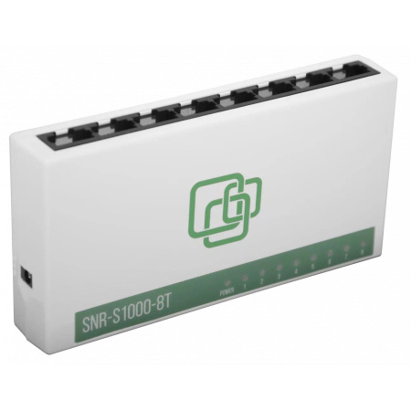 Неуправляемый коммутатор SNR-S1000-8T