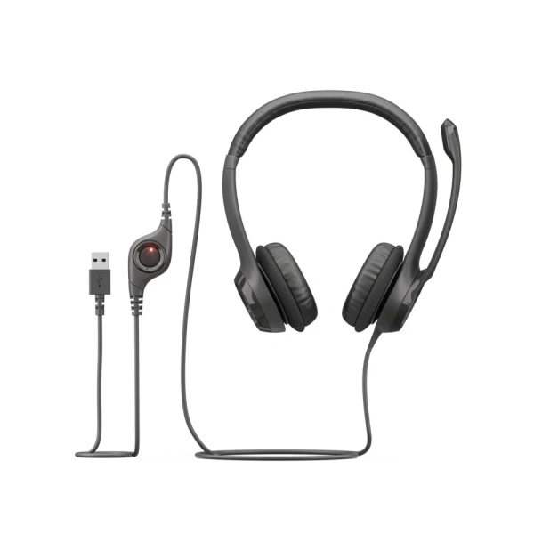 Компьютерная гарнитура Logitech USB Headset H390
