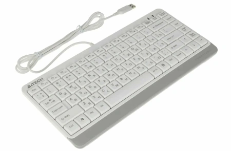 Клавиатура проводная A4Tech Fstyler FK11 белая