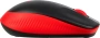 Мышь беспроводная Logitech M190, красный / черный
