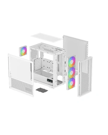 Корпус DEEPCOOL CH560 DIGITAL белый Корпус DEEPCOOL CH560 DIGITAL белый