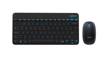 Клавиатура+мышь беспроводная Logitech MK245 черный Клавиатура+мышь беспроводная Logitech MK245 черный