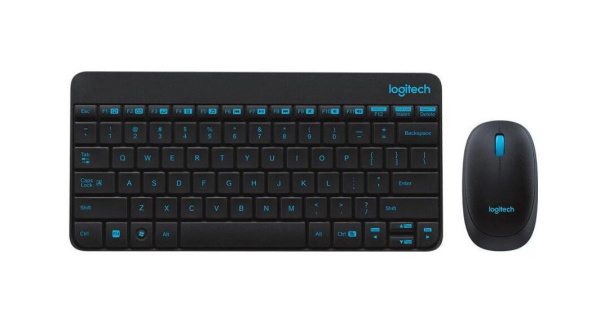 Клавиатура+мышь беспроводная Logitech MK245 черный