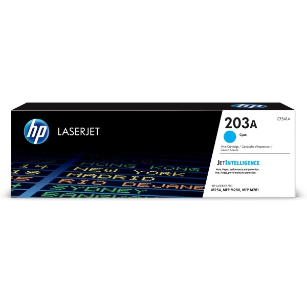 Картридж лазерный HP 203A Cyan (CF541A)