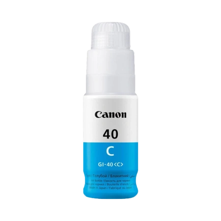 Чернила Canon GI-40 Cyan (3400C001AB) Чернила Canon GI-40 Cyan (3400C001AB)