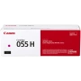 Картридж лазерный Canon 055H M пурпурный