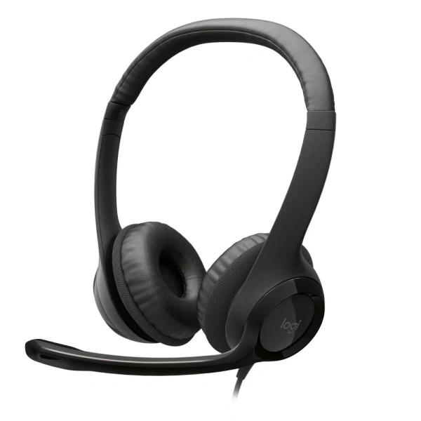 Компьютерная гарнитура Logitech USB Headset H390