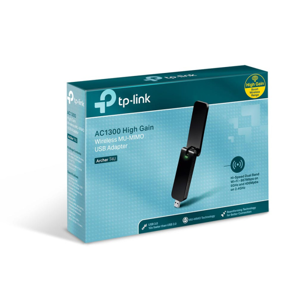 Wi-Fi адаптер TP-LINK Archer T4U Wi-Fi адаптер TP-LINK Archer T4U