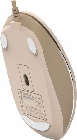 Мышь проводная A4Tech Fstyler FM26 Café Latte