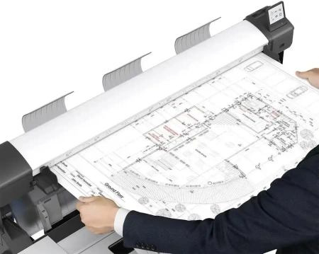 Плоттер Canon imagePROGRAF TM-350 + подставка