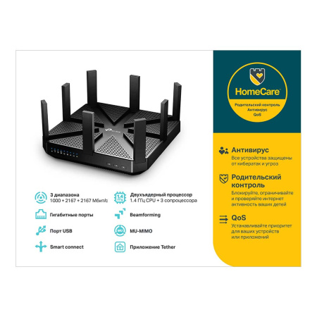 Wi-Fi роутер TP-LINK Archer C5400