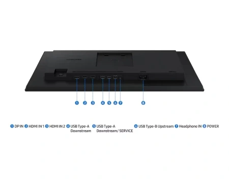 Монитор Samsung S4 24" (LS24D400GAIXCI)