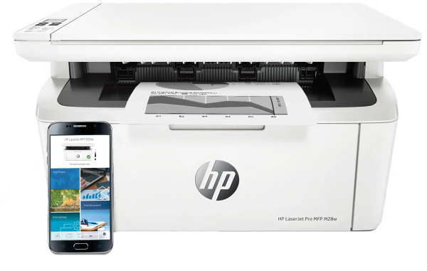 МФУ лазерное HP LaserJet Pro MFP M28w (W2G55A)